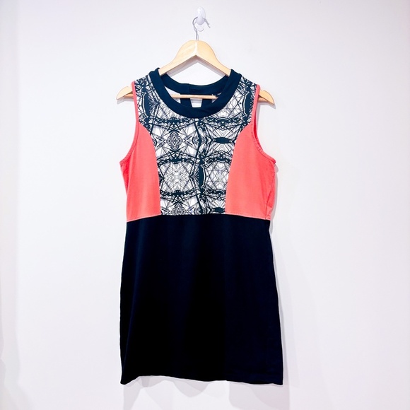 SCHWIING Black and pink dress - Picture 1 of 6